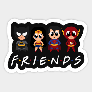 Super Friends Sticker